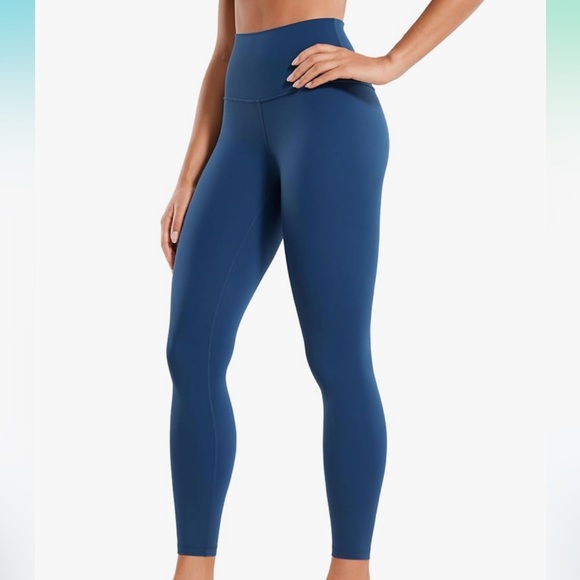 NWT CRZ YOGA, High-Waisted Leggings, blue - Picture 2 of 7